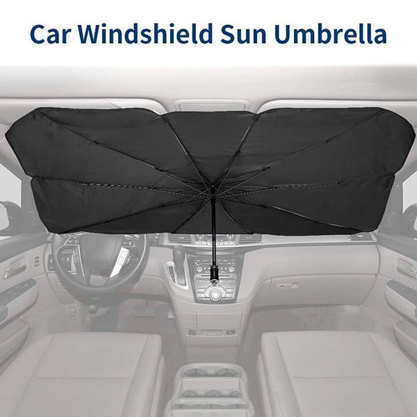 Summer Promotionš„Foldable Car Sun Umbrella-Block Heat UV