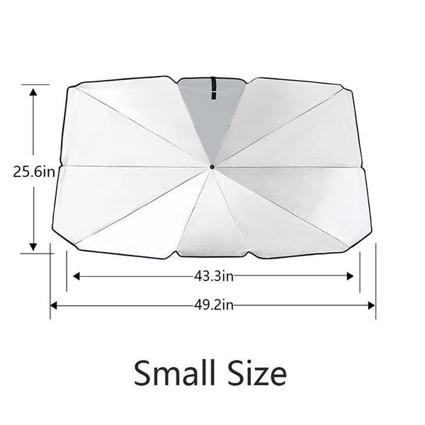 Summer Promotionš„Foldable Car Sun Umbrella-Block Heat UV