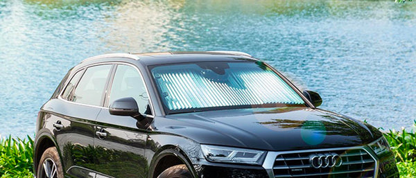 Summer Promotionš„Car Retractable Windshield Cover