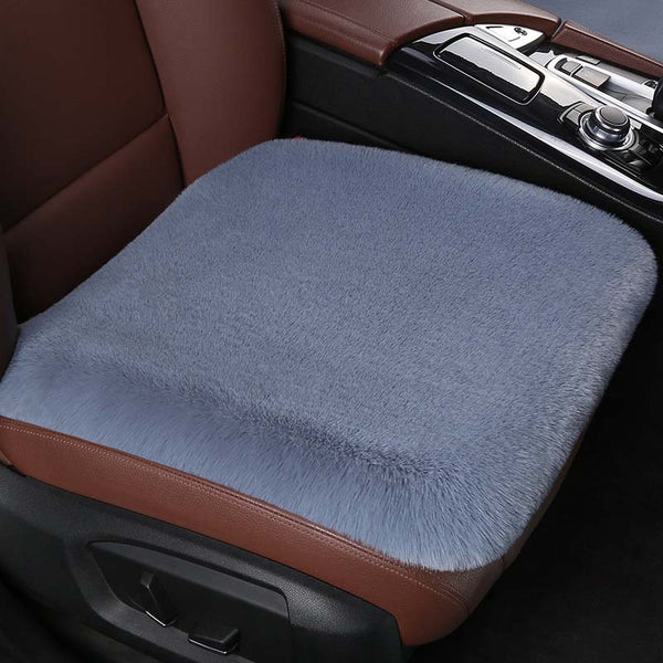 Plush Car Seat Cushion