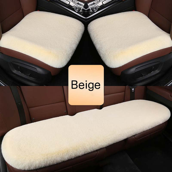 Plush Car Seat Cushion
