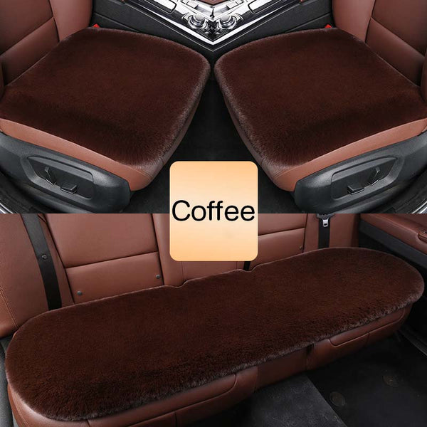 Plush Car Seat Cushion