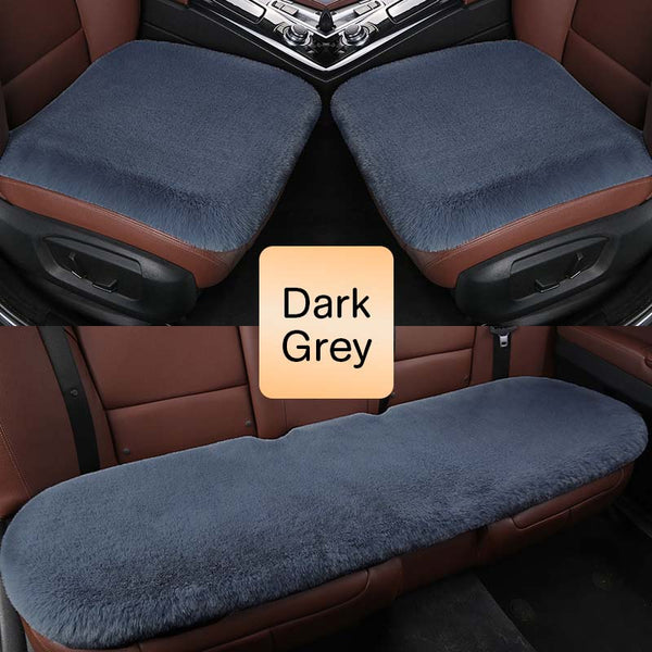 Plush Car Seat Cushion