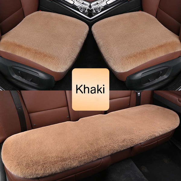 Plush Car Seat Cushion
