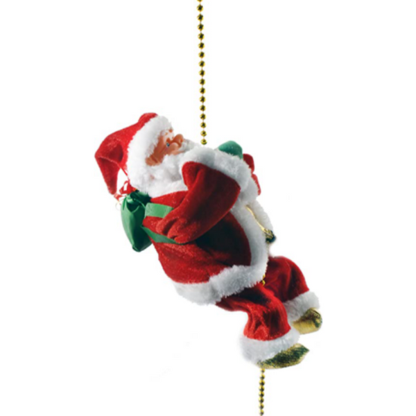 Climbing Santa
