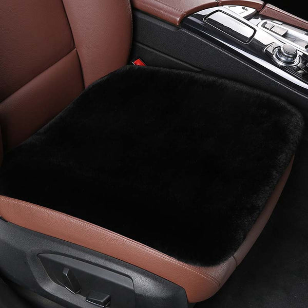 Plush Car Seat Cushion