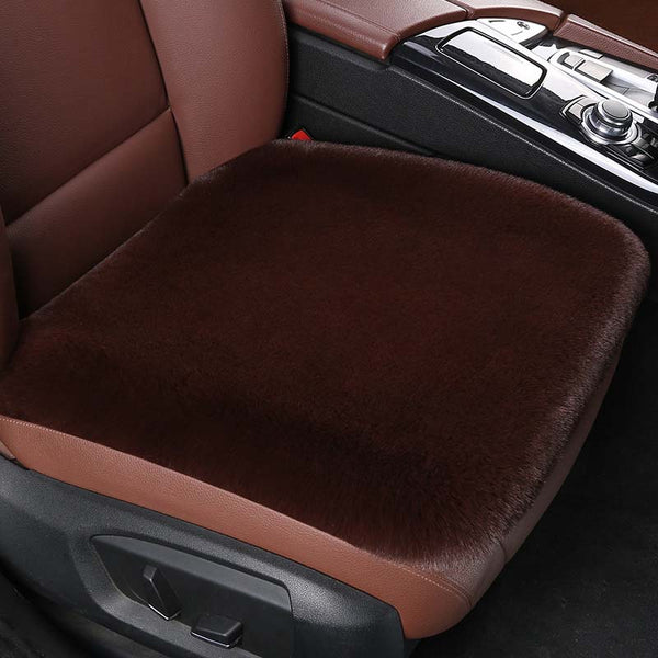 Plush Car Seat Cushion