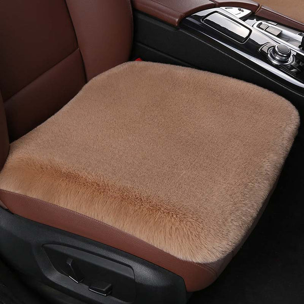 Plush Car Seat Cushion