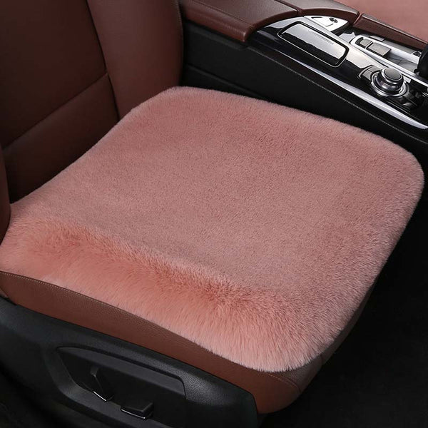 Plush Car Seat Cushion