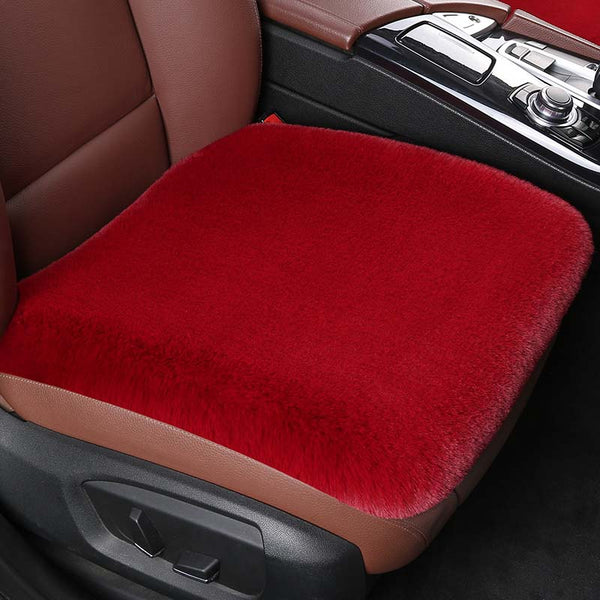 Plush Car Seat Cushion