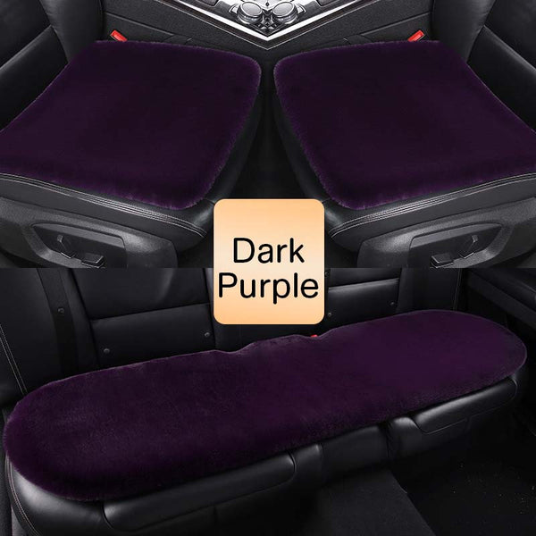 Plush Car Seat Cushion