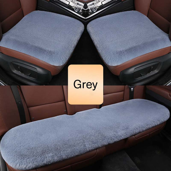 Plush Car Seat Cushion